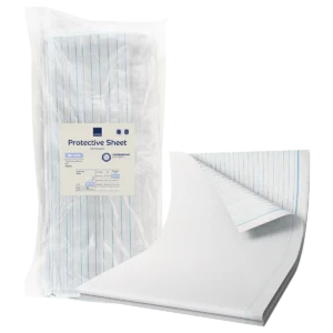 ABENA Einweg-Schutzlaken 80 x 210 cm, Packung mit 25 Stück